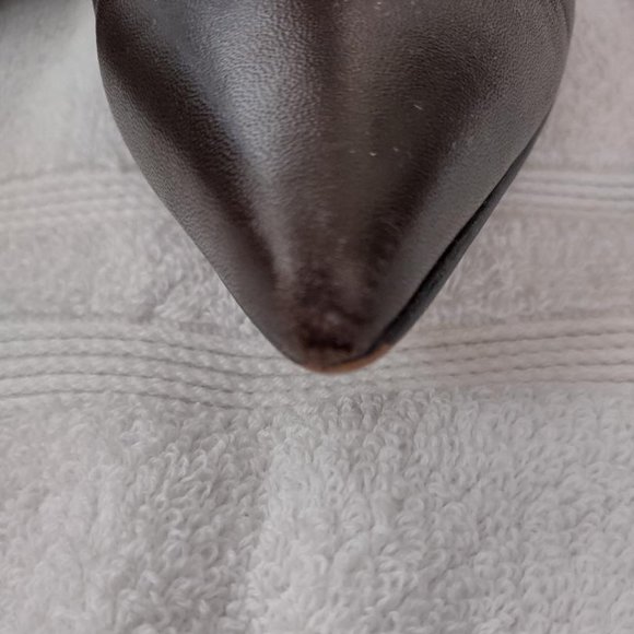 Michael Kors Brown High Heel Jet Set 6 Boots Size 8 1/2 M - Picture 4 of 12